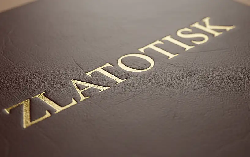 Zlatotisk na trde platnice – prestižna rešitev za posebne knjige