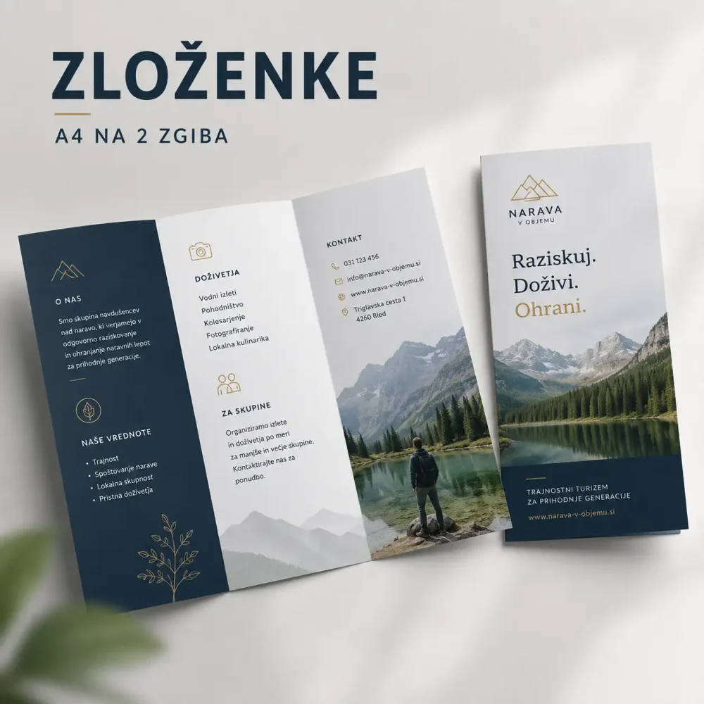 Promocijske zloženke po meri Promocijske zloženke po meri